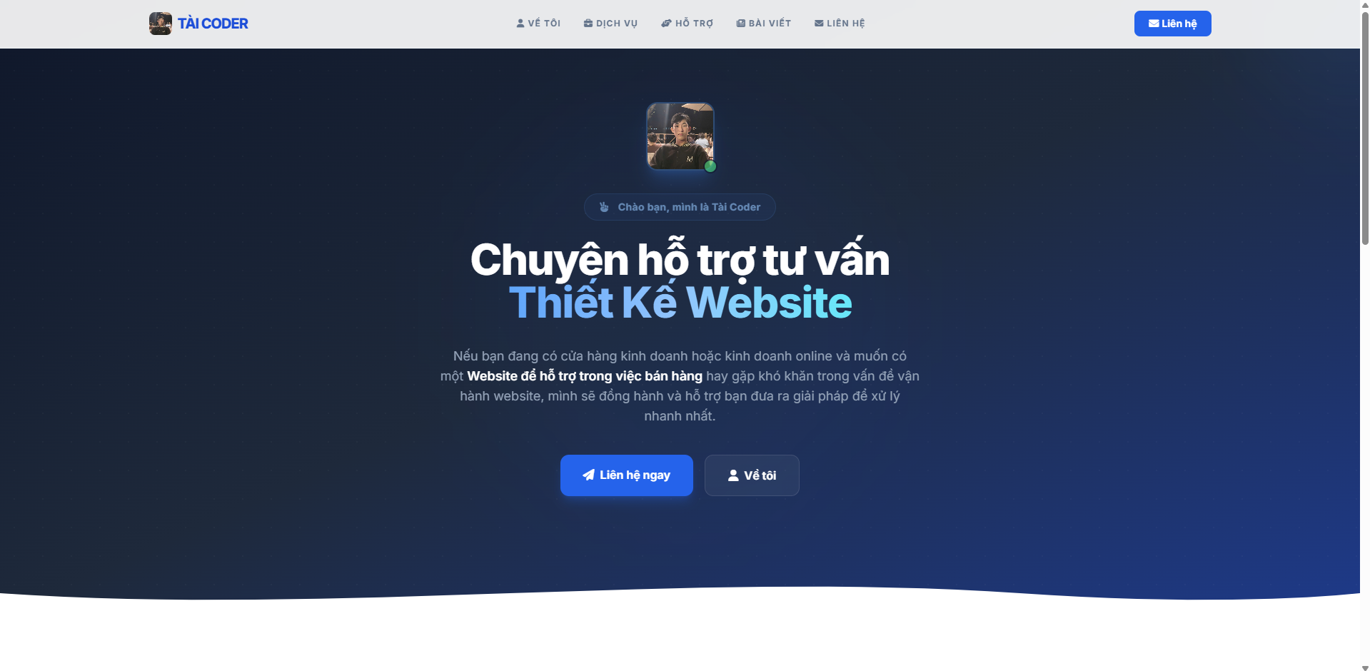 Giới thiệu về Website chính thức của Taicoder - ttai.vn 